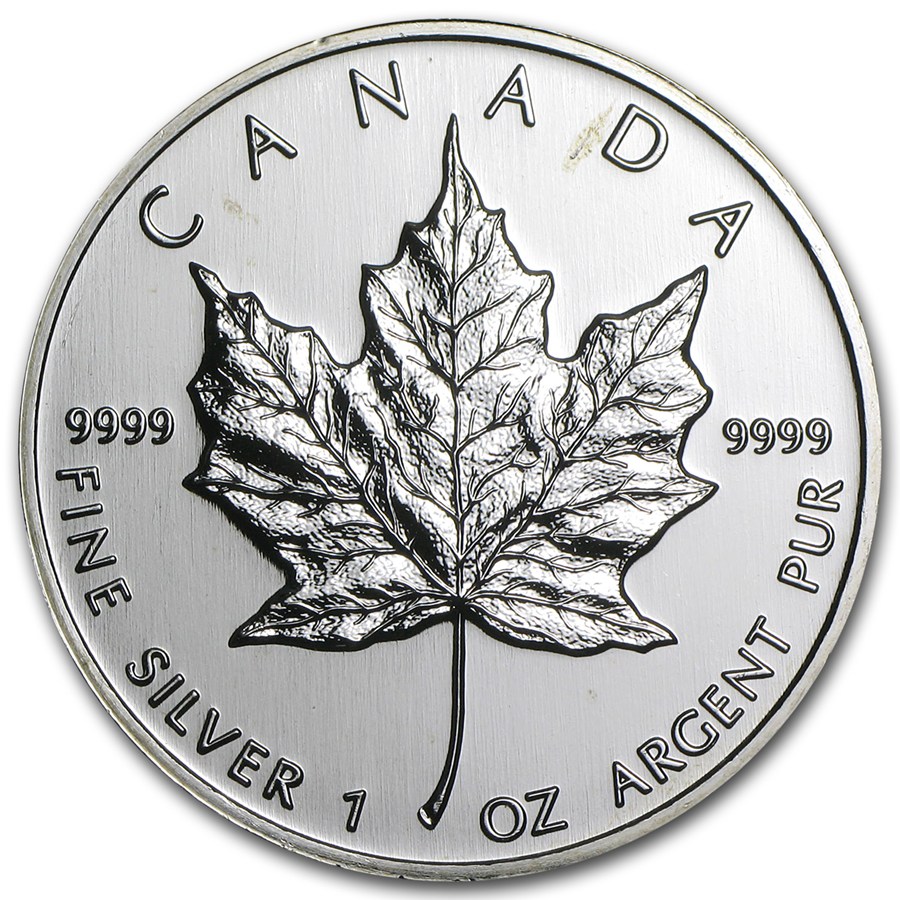 Canada Maple Leaf 1999 1 ounce silver